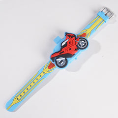 Kids Character Digital Watch Blue