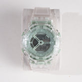 Green sports digital watch for kids