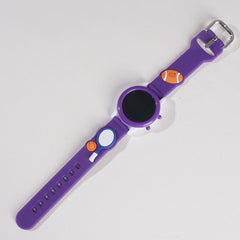 Digital LED Wrist Watch Purple
