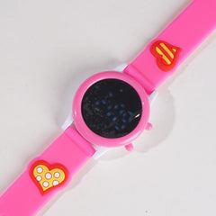 Digital LED Wrist Watch Pink