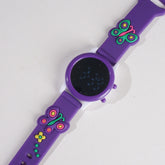 Digital LED Wrist Watch Purple