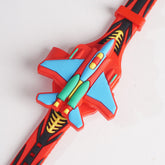 Kids Character Digital Watch Red