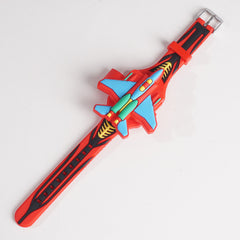 Kids Character Digital Watch Red