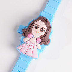 Kids Character Digital Watch Blue