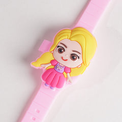 Kids Character Digital Watch Pink