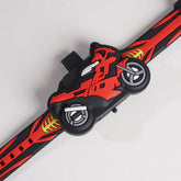 Kids Character Digital Watch Black