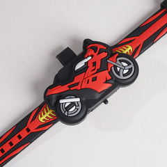 Kids Character Digital Watch Black