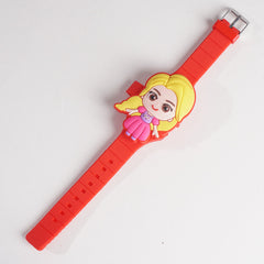 Kids Character Digital Watch Red