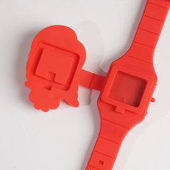 Kids Character Digital Watch Red