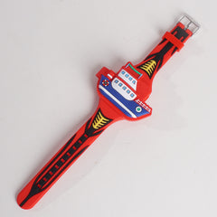 Kids Character Digital Watch Red