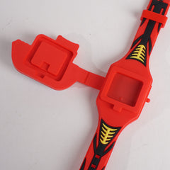 Kids Character Digital Watch Red