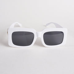 White Frame Sunglasses for Men & Women