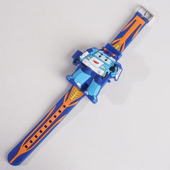 Kids Character Digital Watch Blue