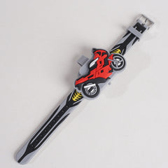 Kids Character Digital Watch Grey