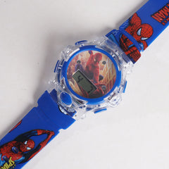 Kids Blue Character Digital Watch