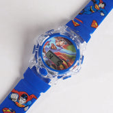 Kids Blue Character Digital Watch