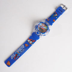 Kids Blue Character Digital Watch
