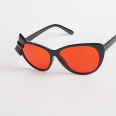 KIDS Sunglasses Black Frame With Red Shade