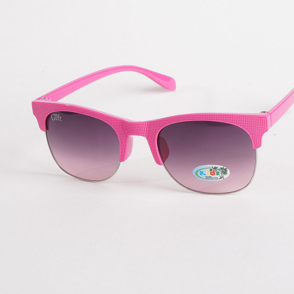 KIDS Sunglasses Pink Frame With Black Shade
