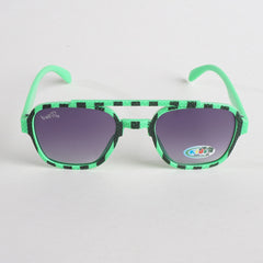 KIDS Sunglasses Green Frame With Black Shade