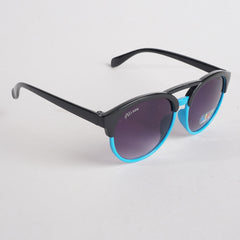 KIDS Sunglasses Black With Blue Shade