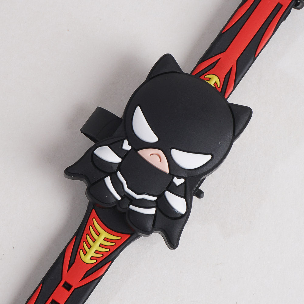 Kids Character Digital Watch Black