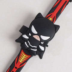Kids Character Digital Watch Black