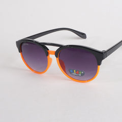 KIDS Sunglasses Black With Orange Shade