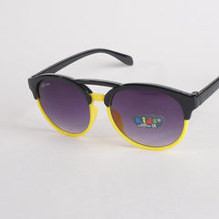 KIDS Sunglasses Black With Yellow Shade