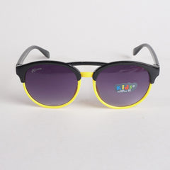 KIDS Sunglasses Black With Yellow Shade