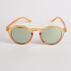 KIDS Sunglasses Orange Frame With Green Shade