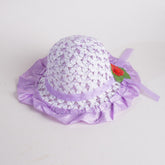 PURPLE Kids Sun Cap