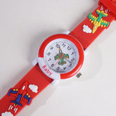 Kids Analog Wrist Watch Red