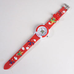 Kids Analog Wrist Watch Red