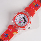 Kids Red Character Analog Watch