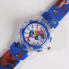 Kids Blue Character Analog Watch