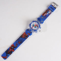 Kids Blue Character Analog Watch