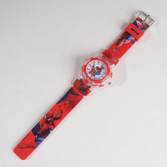 Kids Red Character Analog Watch