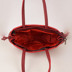Women Fashion Handbag Maroon TB