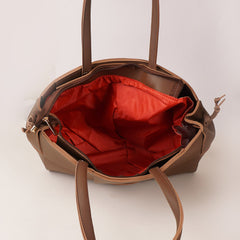 Women Fashion Handbag Beige TB