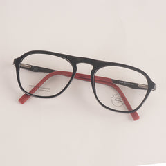 Black-Red Optical Frame