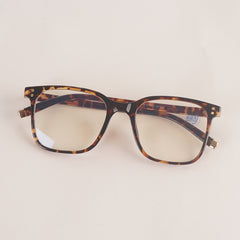 Black-Orange Fancy Optical Frame