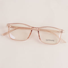 Light Peach Fancy Optical Frame
