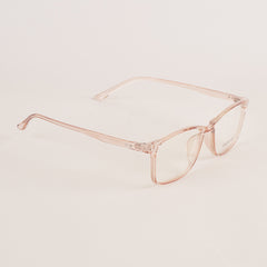 Light Peach Fancy Optical Frame