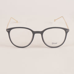 Fancy Black Golden Optical Frame