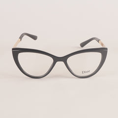 Womens Fancy Black Optical Frame