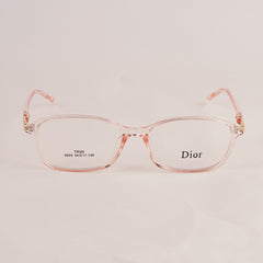 Womens Lite Pink Optical Frame