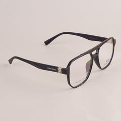 Black Classic Optical Frame HB Blue