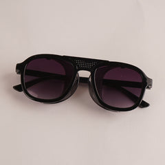 KIDS Sunglasses Black Frame Black Shade