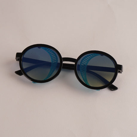 KIDS Sunglasses Black Frame Blue Shade